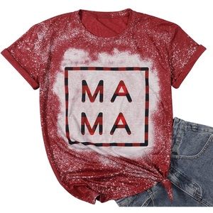 MAMA bleach look tee 👚